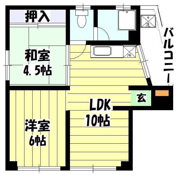 アクアビルの間取り