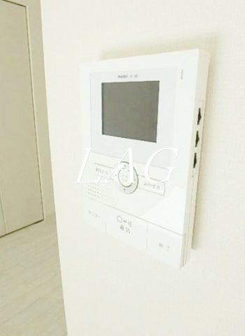 セキュリティ　モニター付きインターフォンです。
