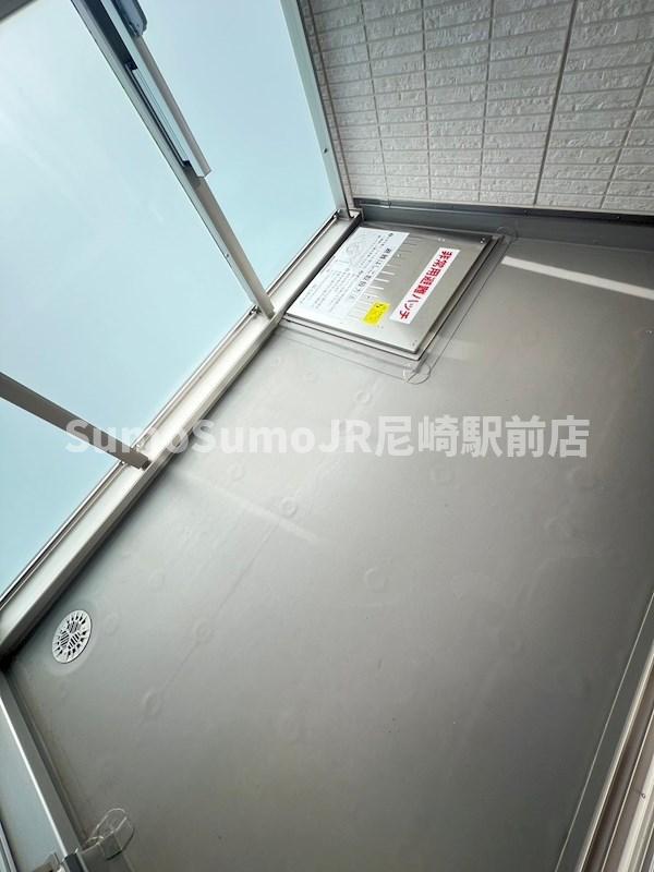 バルコニー　落ち着いた時間を過ごせるバルコニーです