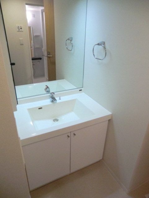 洗面設備　うれしい独立洗面台