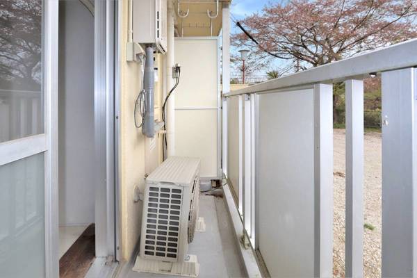 バルコニー　ビレッジハウスの同一物件・同一タイプの間取りの写真です