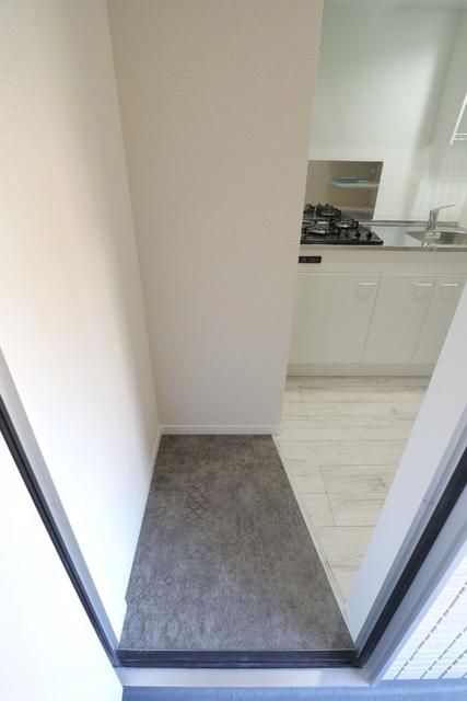 玄関　収納もある玄関です