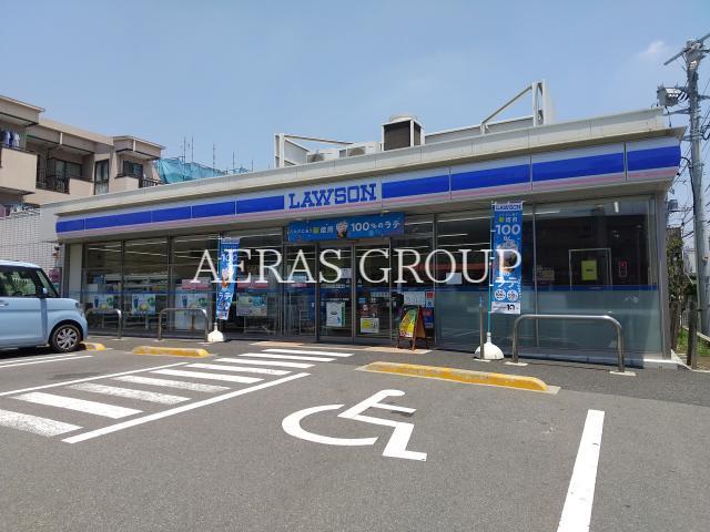 コンビニ　ローソン市川新田三丁目店（コンビニ）まで502m