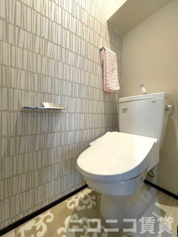 トイレ　モデルルームの為、現状を優先致します。