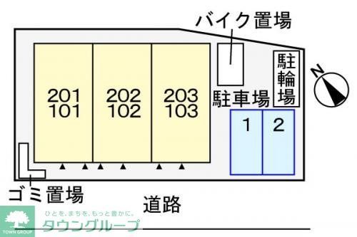 駐車場　間取図