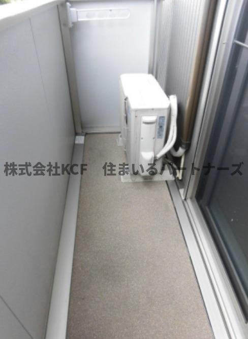 バルコニー　開放的で明るい空間を演出してくれるバルコニーです