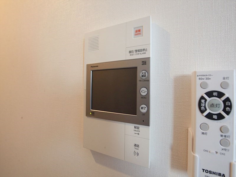 セキュリティ　ＴＶモニター付インターホン