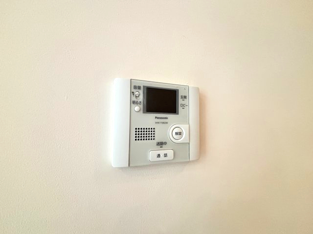 セキュリティ　安心のモニター付きインターホン★