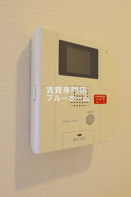 セキュリティ　モニター付きインターホン！