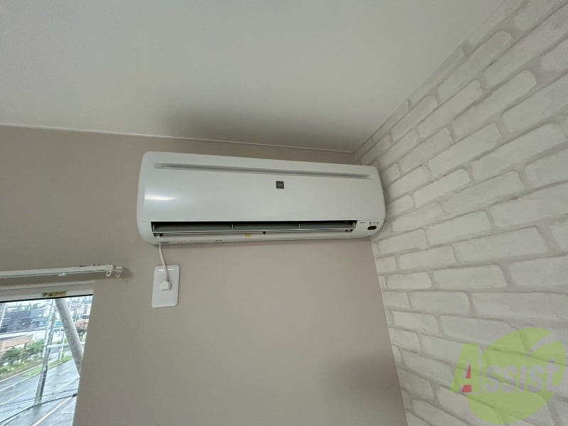 その他設備　エアコンも完備してます！夏も快適ですよ！