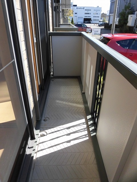 バルコニー　南向きのバルコニーです。