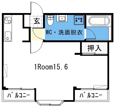 ｆメゾンの間取り