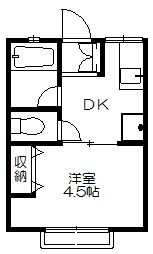 【シティーハイムサクセスIIの間取り】