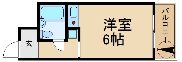 朝日プラザアクルス城東の間取り