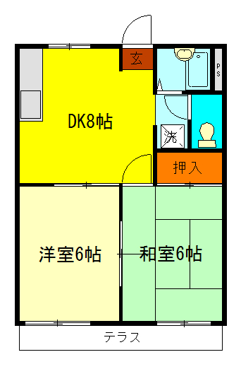 ファミール藤の間取り