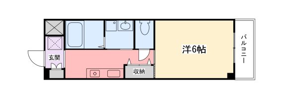 インタービレッジ城北二番館の間取り