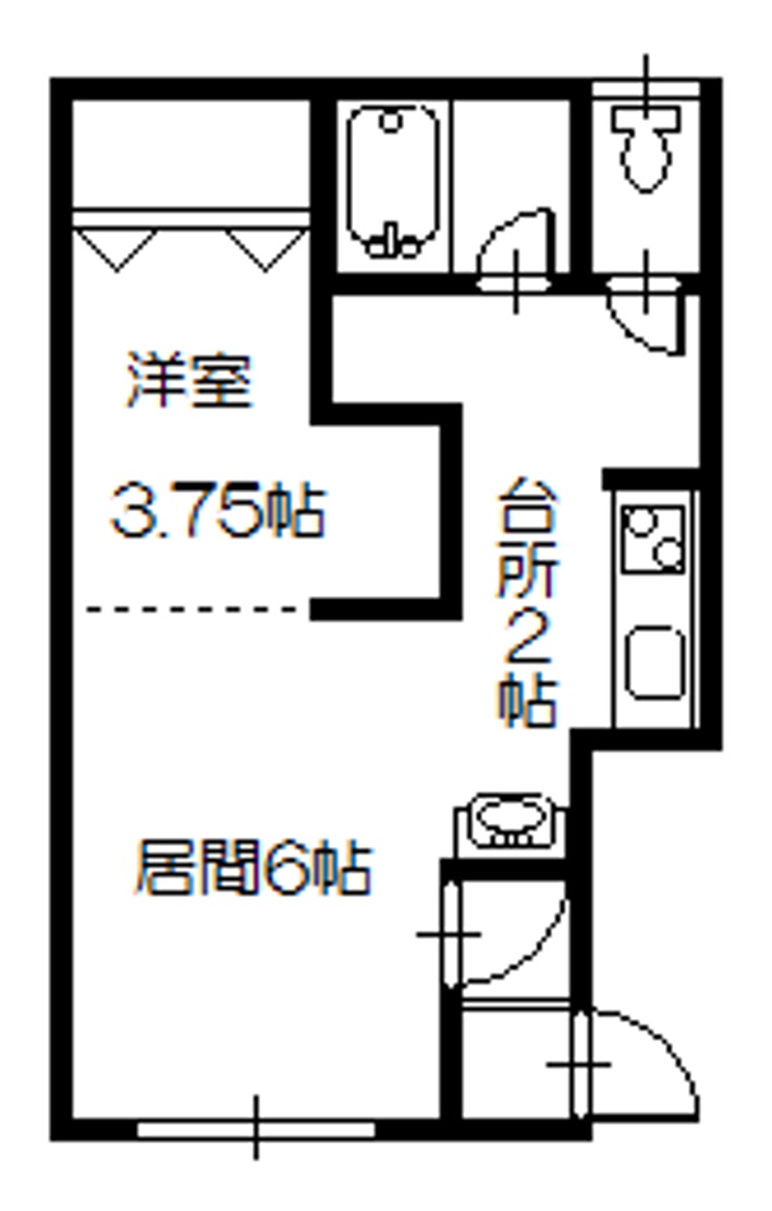 メゾンIの間取り