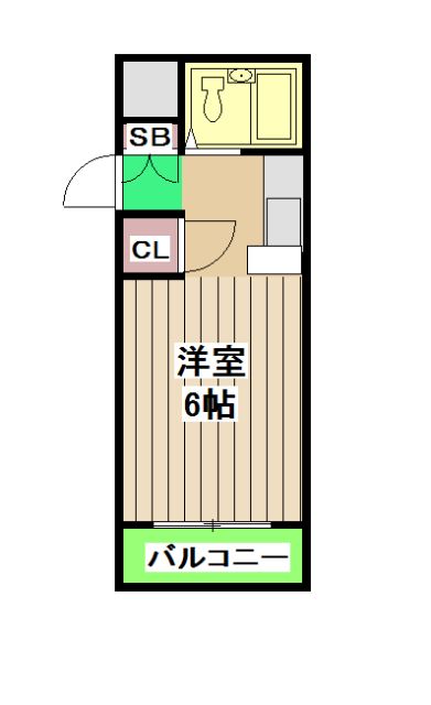 カリーナ南丹の間取り