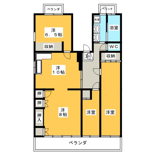 第一早川ビルの間取り