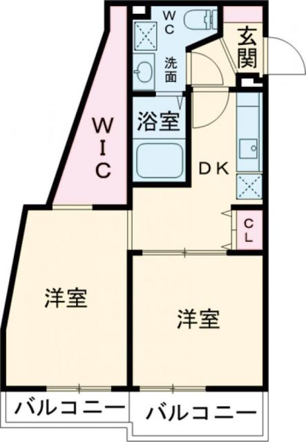 ベルケン北馬込の間取り