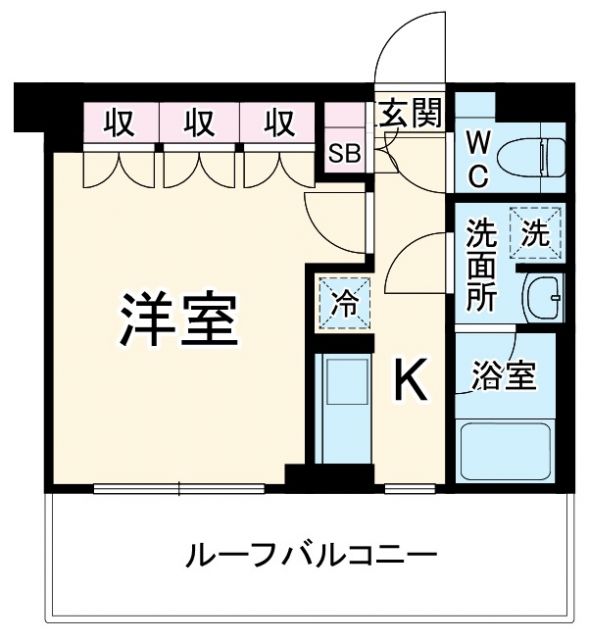 【ルーブル横濱青葉台の間取り】