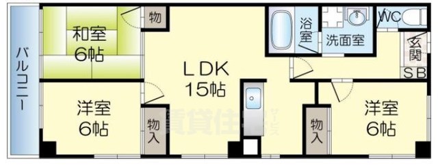 シャルマンコートMORIの間取り