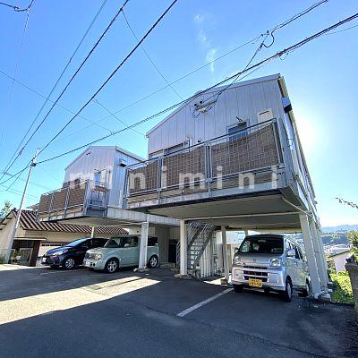 熊本市北区清水亀井町のアパートの建物外観