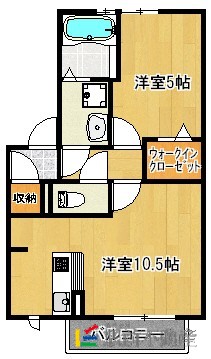 フェアプラッツＡ棟の間取り