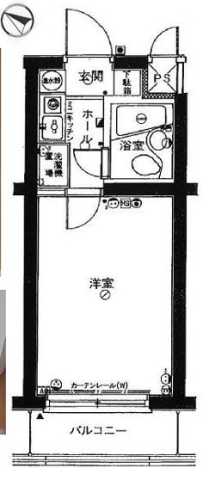 杉並区阿佐谷北のマンションの間取り