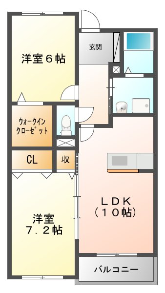 シルクスクェアの間取り