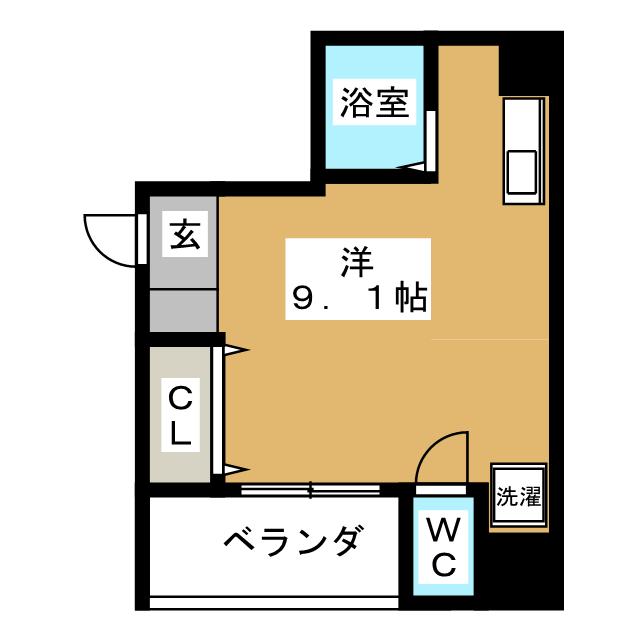 グレイス名駅北の間取り