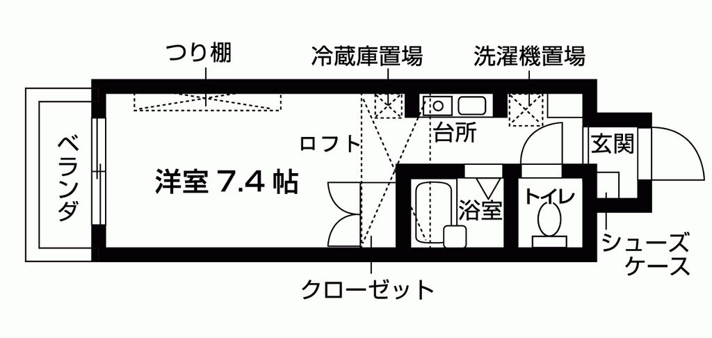 ヴェール魚崎の間取り