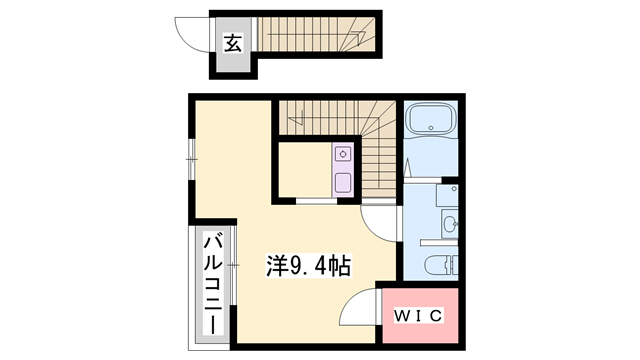 バーン・タイの間取り