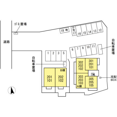 【リビングタウン富木島　B棟のその他】