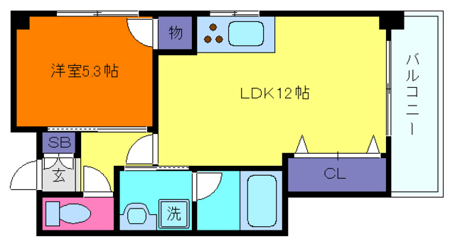 【フォルム南六甲の間取り】