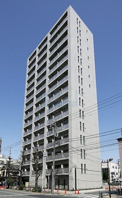 【レジディア文京本駒込の建物外観】