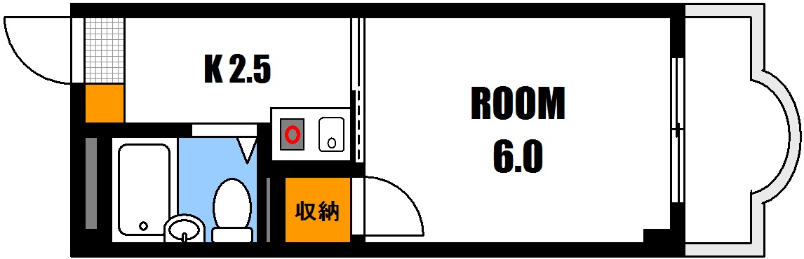 広島市安佐南区古市のマンションの間取り