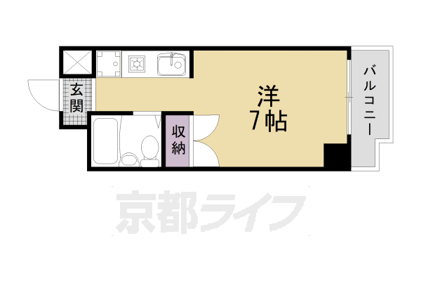 リバティーハウス京都の間取り