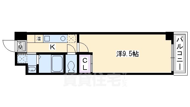 グランステージ京都四条の間取り