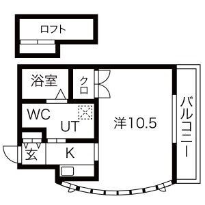 O・Jフィールドの間取り