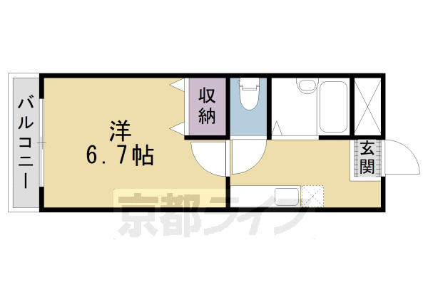 カームハウスの間取り