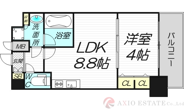 スプランディッドVIIの間取り