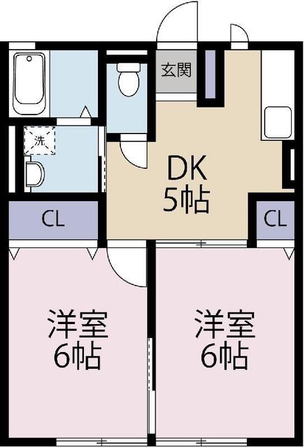 マルシェの間取り