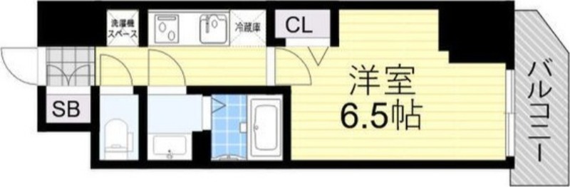 プレサンス福島吉野ミナージの間取り