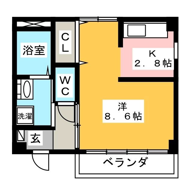 ライフイン・山道の間取り