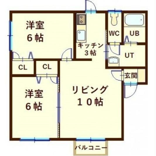 タイム日吉の間取り