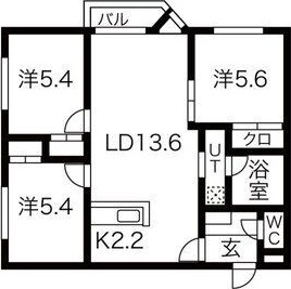 プレミア山の手の間取り