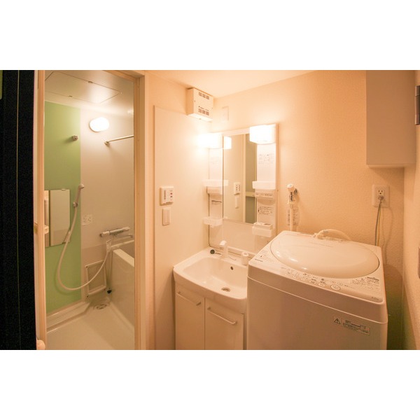 洗面設備　同じ間取のお部屋♪