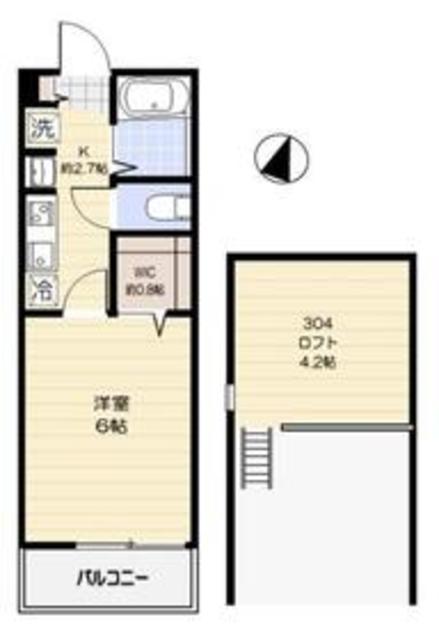 ベラージュの間取り