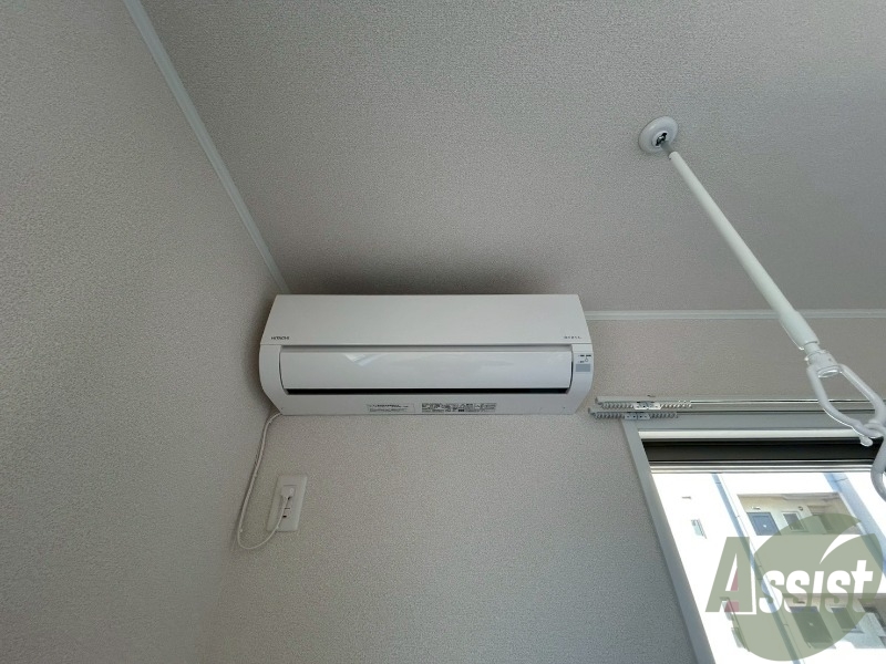その他設備　エアコンが付いているので入居日から快適に過ごせますね。